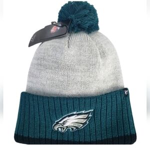 Philadelphia Eagles Men's 47Brand Beanie with Pom OSFM